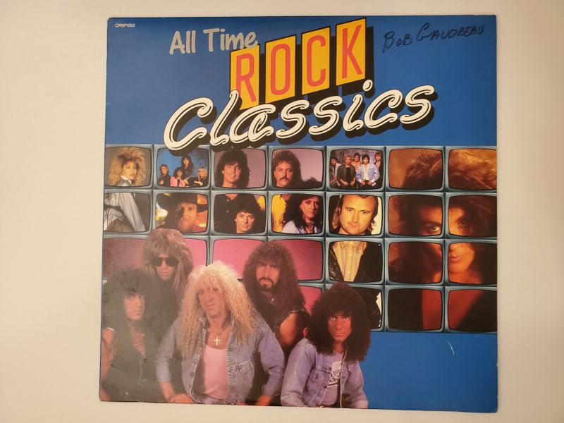 Various Artists All Time Rock Classics vinyl record